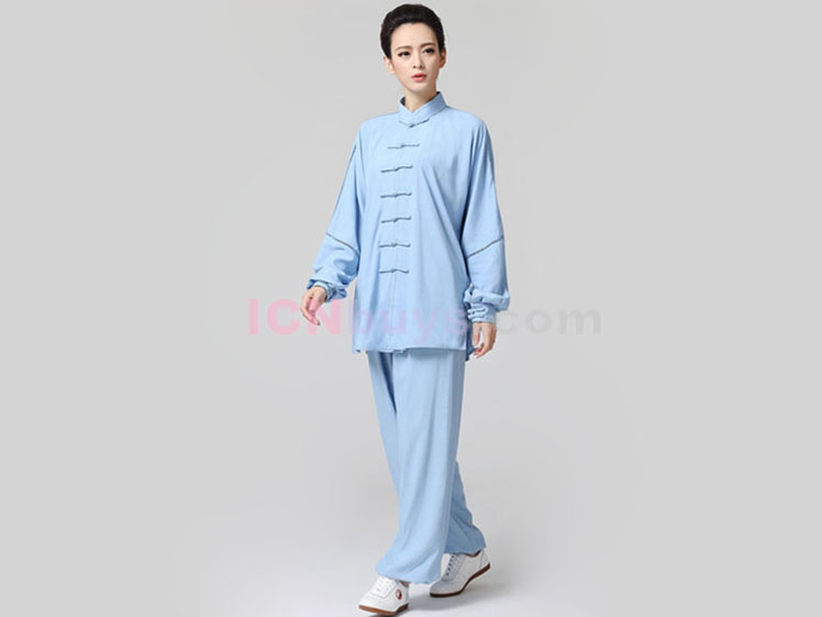 Tai Chi Clothing Long-sleeve Casual Style Linen Suit